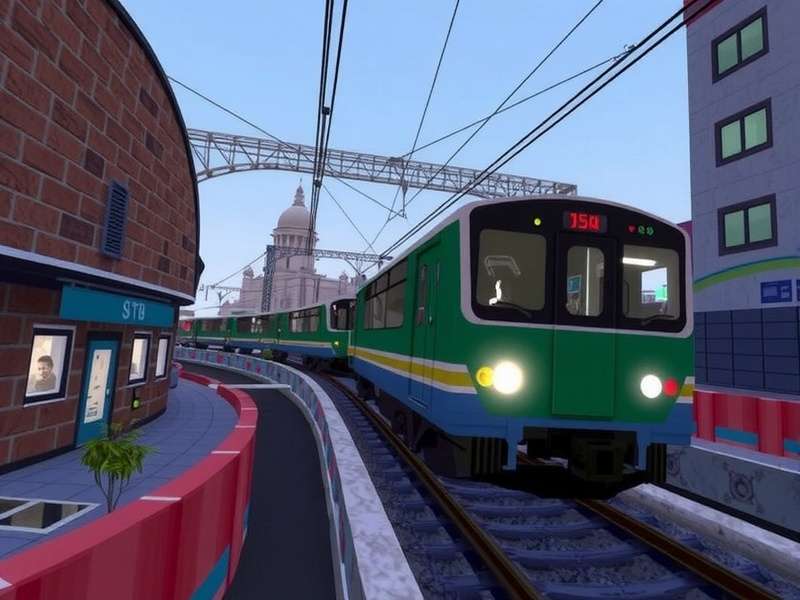Delhi Metro Zoom Gameplay Screenshot